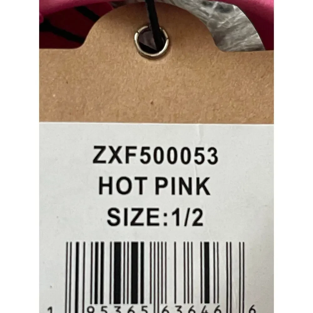 NWT ZeroXposur Kid’s Size 1/2 Pink Flip Flops for Girls
